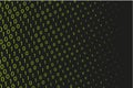 Random numbers 0 and 1. Background in a matrix style. Binary code pattern with digits on screen Royalty Free Stock Photo
