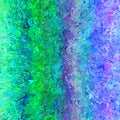 Random paint splatter effect background texture with blue green
