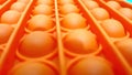 Abstract Pattern of Orange bubble