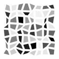 Random paving tiles pattern, texture, Revetment, stonework, stonewall cellular backdrop. Brickwork, wall grid, mesh