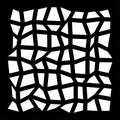 Random paving tiles pattern, texture, Revetment, stonework, stonewall cellular backdrop. Brickwork, wall grid, mesh