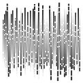 Random segmented lines pattern. dynamic dashed, irregular stripes. abstract geometric design