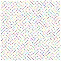 Random shapes arranged as mosaic, tessellating pattern. Colorful, vibrant Vector design. Mishmash, jumble, and tangle concept