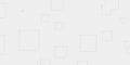 Random sized large white inset square frames geometry objects background wallpaper banner pattern