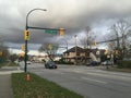 Random street in Canada