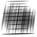 Random tilt, oblique grid, mesh pattern. dynamic slanting intersect lines. abstract grate design. trellis, lattice geometric Royalty Free Stock Photo