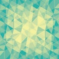 Random triangle pattern background