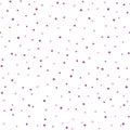 Randomly scattered small rounded dots. Simple seamless pattern.