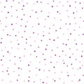 Randomly scattered small rounded dots. Simple seamless pattern.