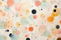 Randomly spaced tiny spots dots pattern, abstract natural background, organic shapes, neutral colors