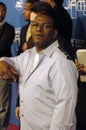 Randy Jackson on the red carpet. Royalty Free Stock Photo