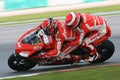 Randy Mamola on Ducati 2 Seater