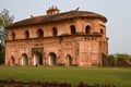 Rang Ghar & x22;House of Entertainment& x22; is a two-storeyed building which served as the royal sports-pavilion .