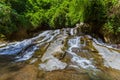 Rang-Reng Waterfall on Bali island Indonesia Royalty Free Stock Photo