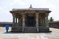 Ranganayaki, Andal, temple situated in the North West to Chennakeshava temple. Belur, Karnataka. View from East.