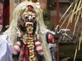 Rangda. Balinese performer at a Barong ceremony