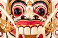 Rangda mask detail