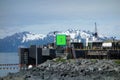 A range marker for shipping at the port of valdez.