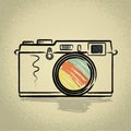 Rangefinder camera with Brushwork