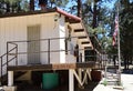 Ranger Station in Mountain Landscape at Mount San Jacinto, California