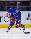 Rangers' Gomez Slapshot Royalty Free Stock Photo