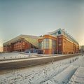 Rangers Ibrox Stadium Road Royalty Free Stock Photo