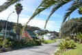 Rangiputa settlement in Karikari Peninsula - New Zealand Royalty Free Stock Photo