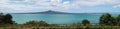 Rangitoto Island and the Hauraki Gulf Royalty Free Stock Photo