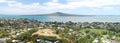 Rangitoto Island and the Hauraki Gulf, New Zealand Royalty Free Stock Photo