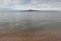 Rangitoto island from Mission bay view, Auckland, New Zealand.