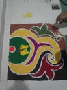 Rangoli Diwali design beautiful art