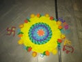 Rangoli dewali festival