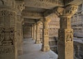 Rani Ki Vav constructed by Queen Udayamati wife of King Bhimdeva I A.D.1022~1063-Patan north Gujarat INDIA Royalty Free Stock Photo