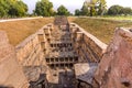 Rani ki vav an intricately constructed stepwell in Patan, Gujarat. Royalty Free Stock Photo