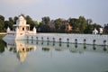 Rani Pokhari Pond landmark in Kathmandu, Nepal Royalty Free Stock Photo