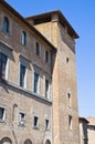 Ranieri palace. Orvieto. Umbria. Italy. Royalty Free Stock Photo