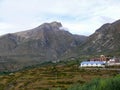 Ranipauwa, Muktinath landscape after rain, Nepal Royalty Free Stock Photo