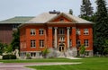 Rankin Hall in Montana since 1909 Royalty Free Stock Photo