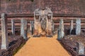 Rankot Vihara at polonnaruwa in Sri Lanka