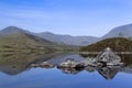 Rannoch moor loch highlands scotland Royalty Free Stock Photo