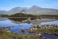 Rannoch moor loch landscape highlands scotland Royalty Free Stock Photo