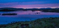 On Rannoch Moor at sunset