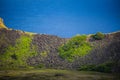 Rano Kau volcano Royalty Free Stock Photo