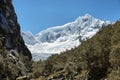 Ranrapalca peak, Peru Royalty Free Stock Photo