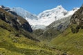 Ranrapalca peak, Peru Royalty Free Stock Photo