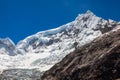 Ranrapalca peak, Peruvian Andes Royalty Free Stock Photo