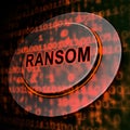 Ransom Computer Hacker Data Extortion 3d Rendering