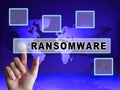 Ransom Ware Extortion Security Risk 3d Illustration