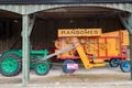 Ransomes threshing machine Royalty Free Stock Photo