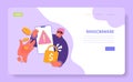 Ransomware concept.